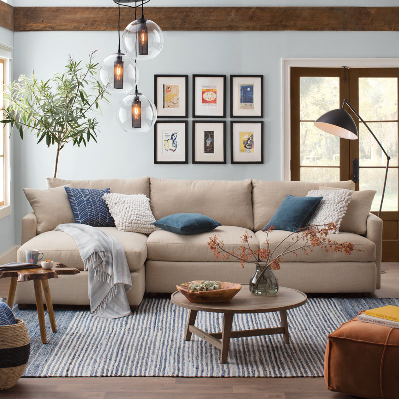 Modern Living Room Design Photo by Wayfair Wayfair